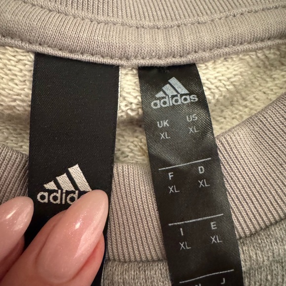 Adidas x Peloton Unisex Grey Crewneck Size XL - Picture 2 of 5